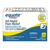 All night pain relief 20 caplets 8 pack