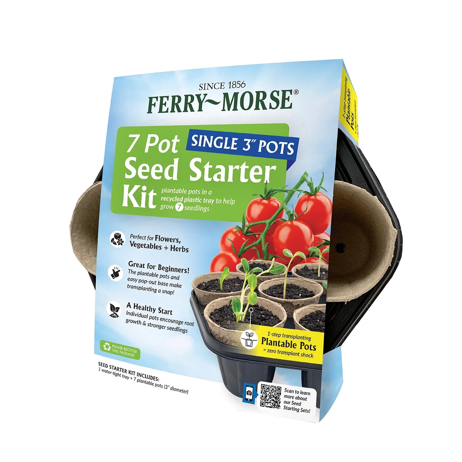 7 Pot Seed Starter Kit 2 pack