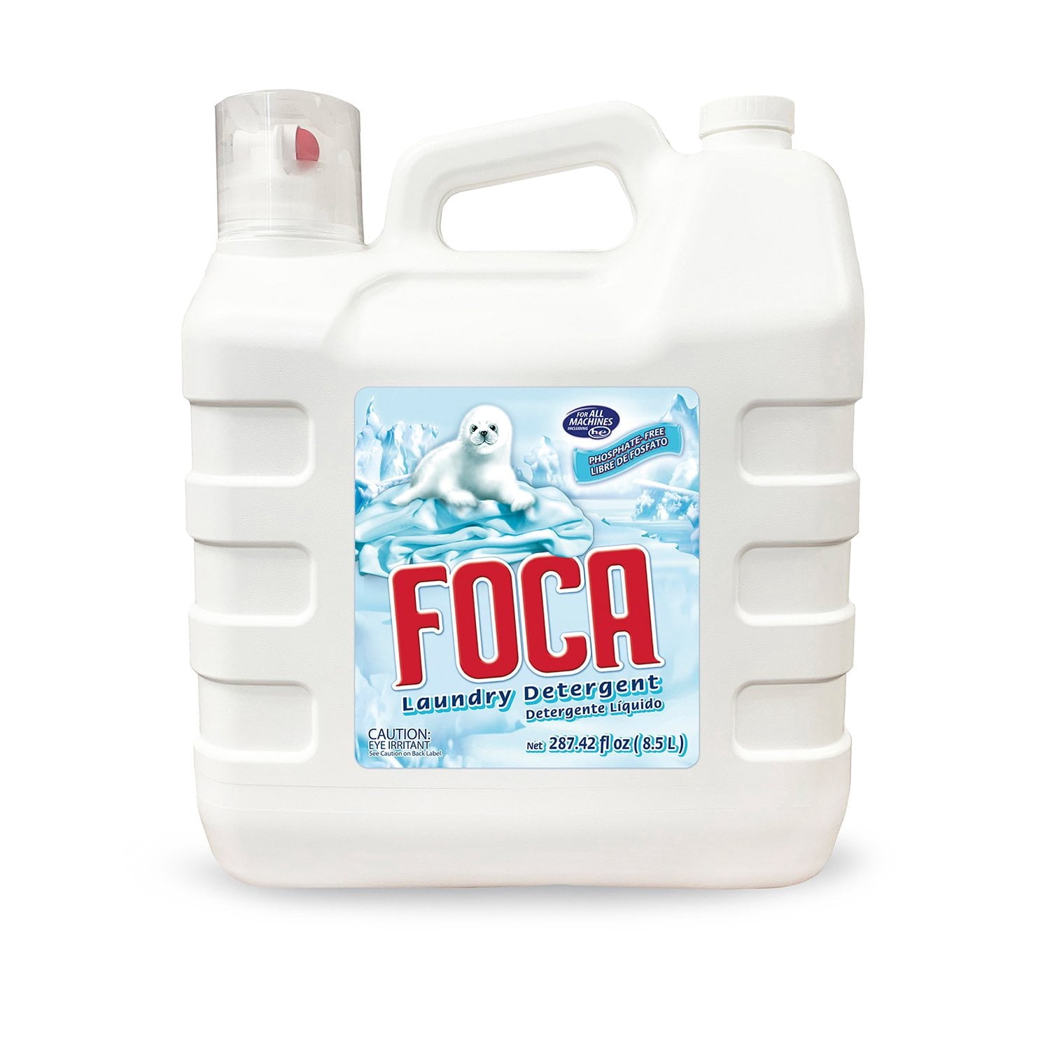 FOCA Liquid Laundry Detergent, Fresh Scent, 287.42 fl. oz.
