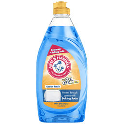 Arm & Hammer + Oxi Clean Ultra Dish Liquid Soap, Ocean Fresh, 10.1 oz
