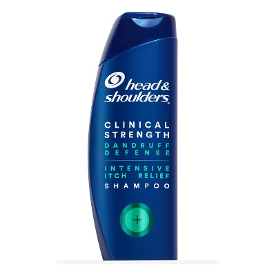 Head & Shoulders Clinical Strength Anti-Dandruff Shampoo for Intensive Itch Relief from Malassezia with 1% Selenium Sulfide   - 13.5 fl oz