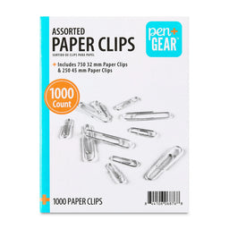 5 Pack of 1000 count Paper Clips