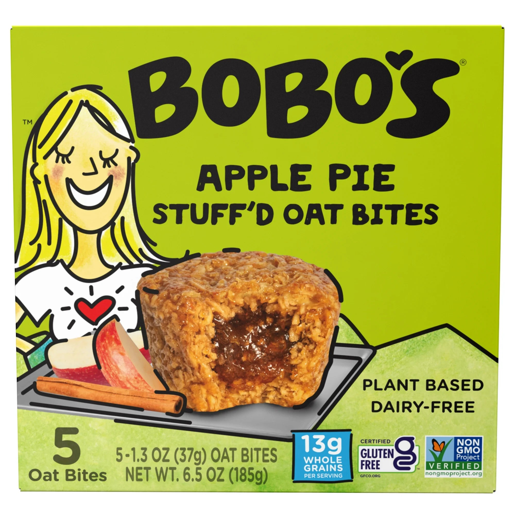Bobo's Oat Bites, Apple Pie Stuff'd, 20ct