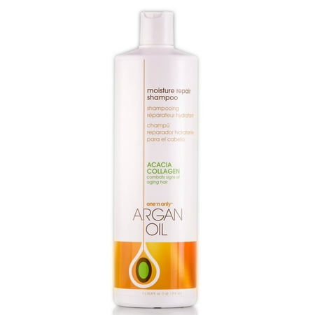 Argan Oil Moisture Repair Shampoo by One n Only for Unisex - 33.8 oz Shampoo