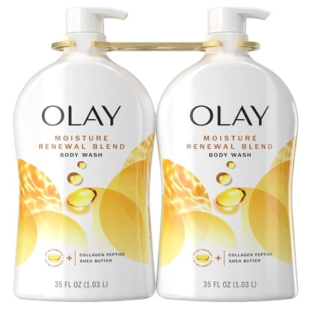 Olay Ultra Moisture Renewal Blend Body Wash, 35 Fluid Ounce (Pack of 2)