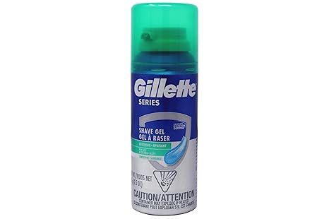 Men's Shaving Gel 2.5 oz 5 pack