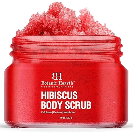 Hibiscus Body Scrub Exfoliator 5 pack
