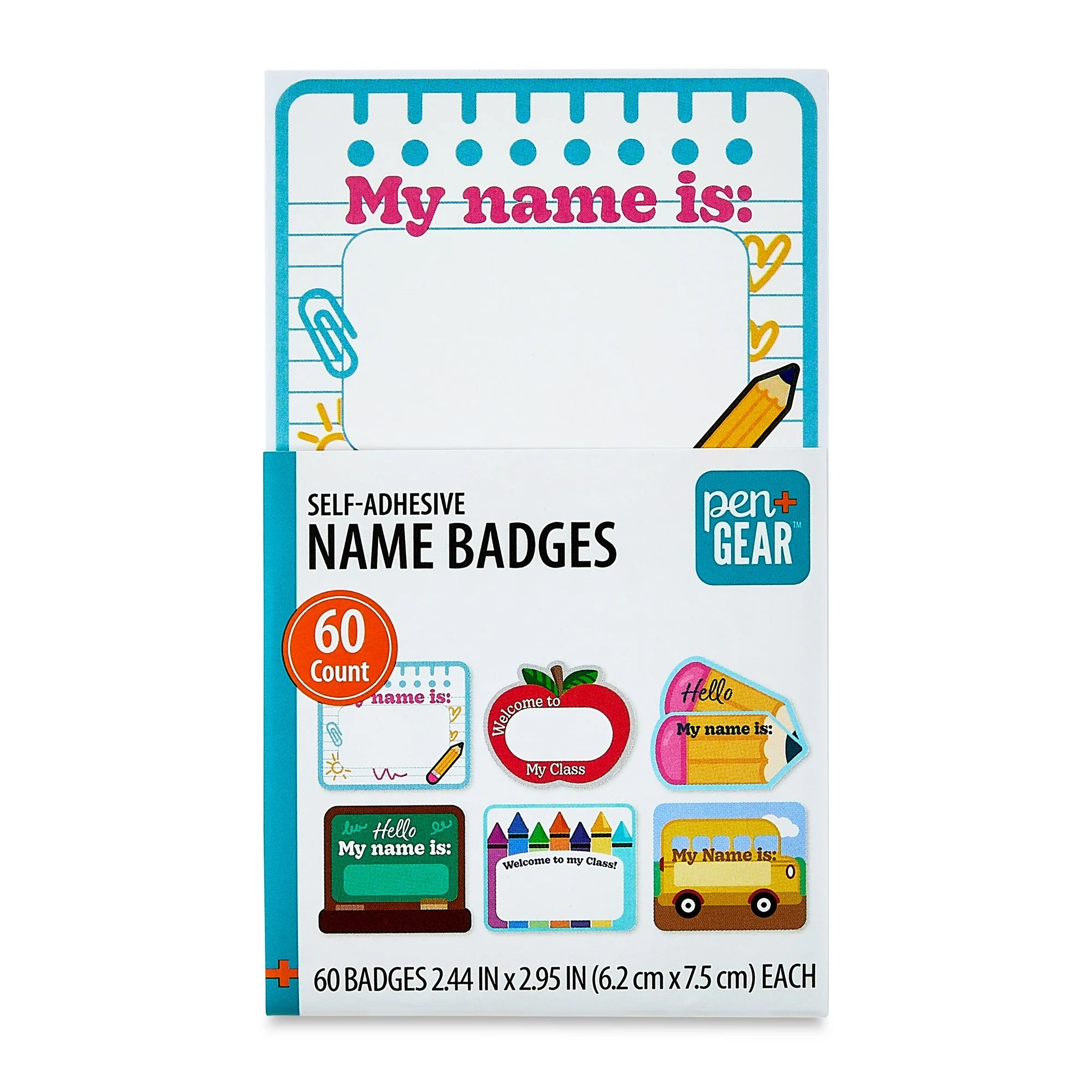 Self-Adhesive Name Badge Labels