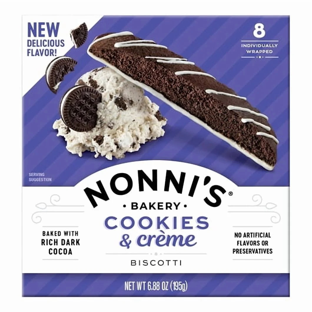 Nonni's Cookies & Creme Biscotti 8 Each