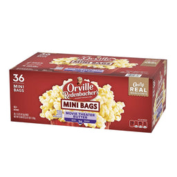Orville Redenbacher's Popcorn Mini Bags Movie Butter 36 Count 1.5 oz