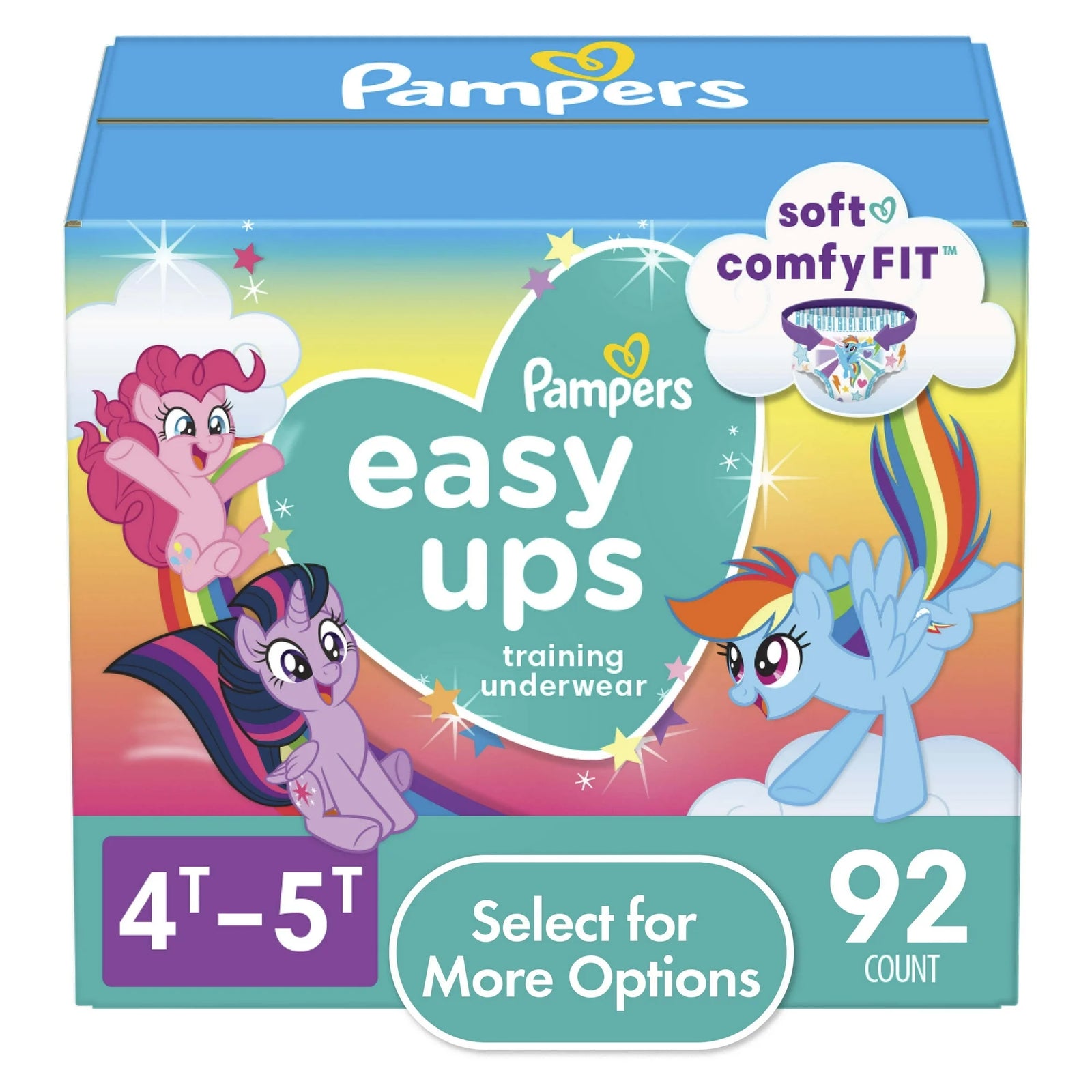 PullUps, Box, 92 Count, Size 4T/5T