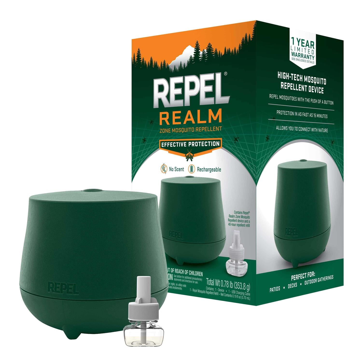 Mosquito Repellant rechargeable device 2 pack