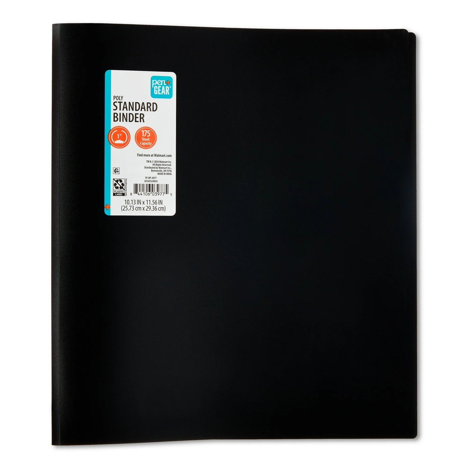 Poly Standard 1" Round-Ring Binder