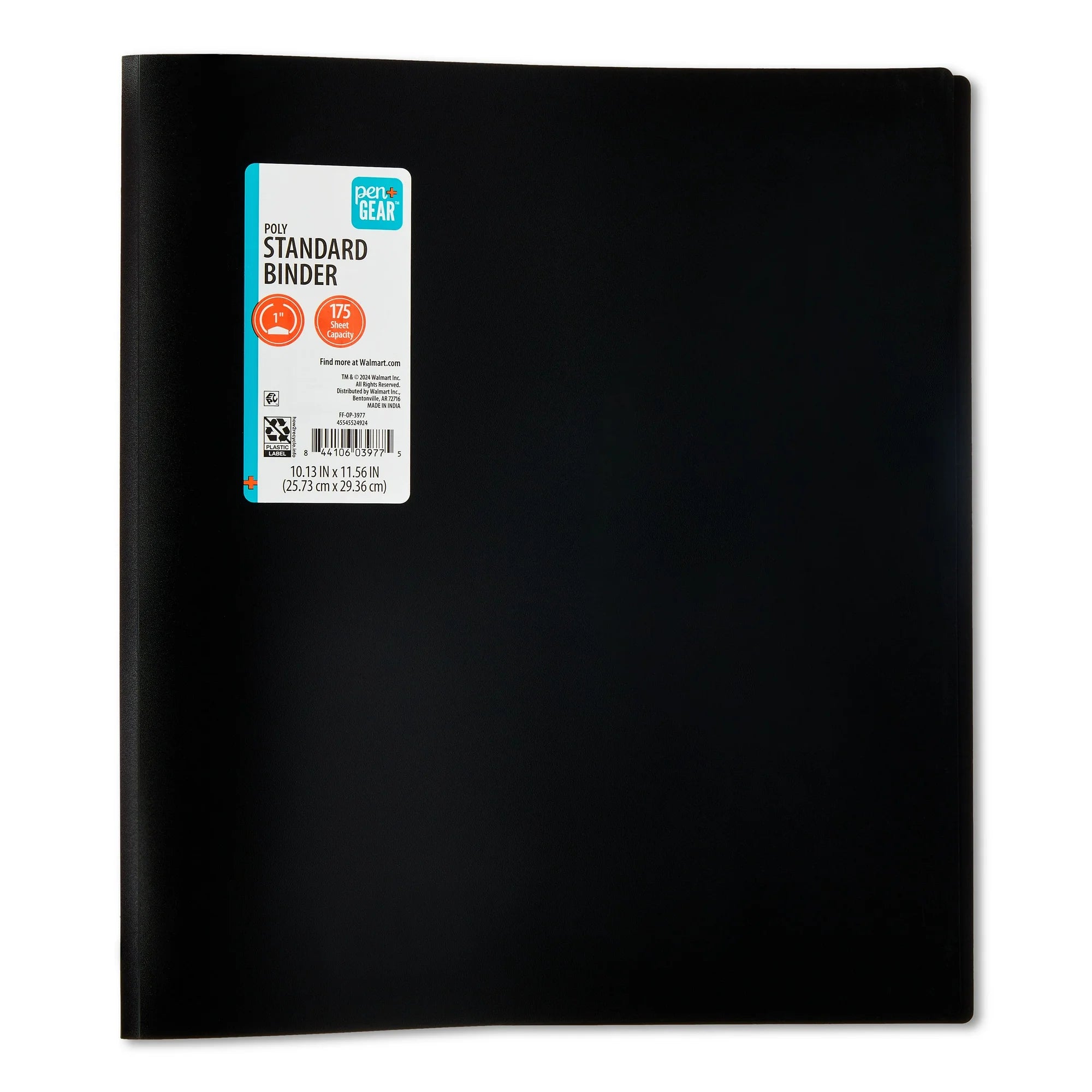 Poly Standard 1" Round-Ring Binder