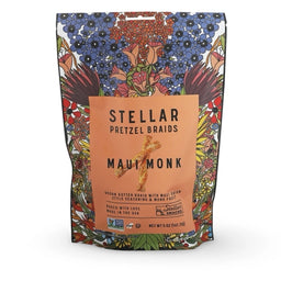 Stellar Pretzel Braids, Maui Monk Sweet Onion, 5 Oz (Pack of 6)