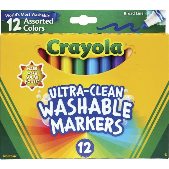 crayola 12ct. ultra clean washable markers