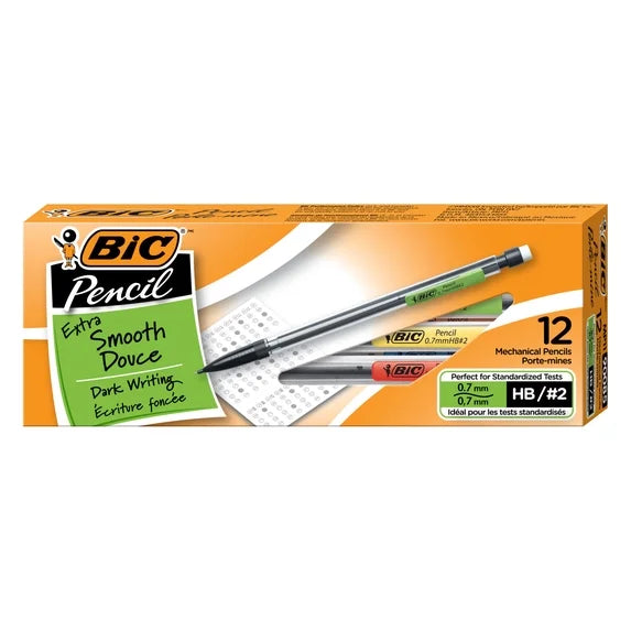 bic 12ct. extra smooth douce mechanical pencils